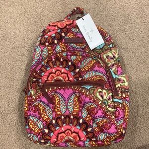 Vera Bradley Essential Compact Backpack Resort Medallion